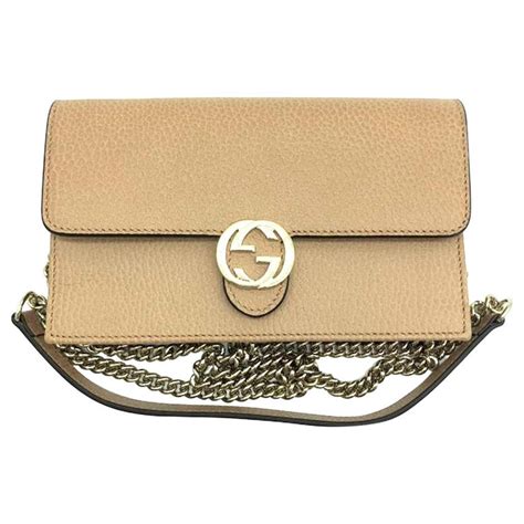 gucci small wallet with chain|Gucci wallet on chain crossbody.